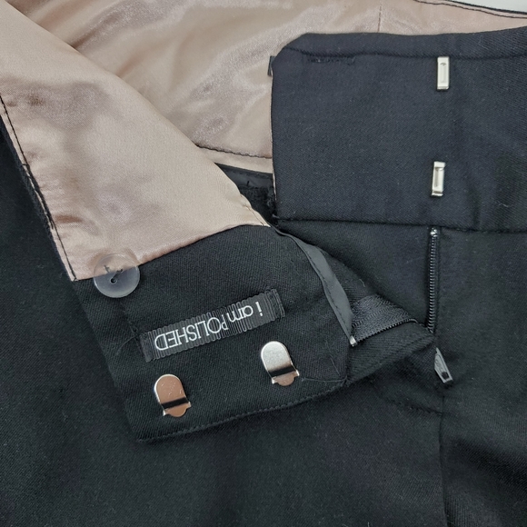 Maurices black trouser shorts size 3/4 - Picture 6 of 8